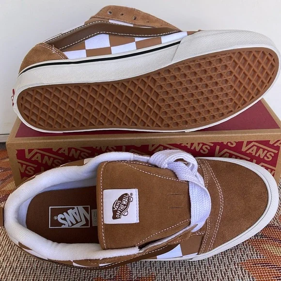 Vans WMNS Knu SkoolMega Check BrownVN000CRPBROSneakers